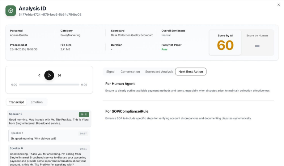 QAlista Platform Screenshot 2